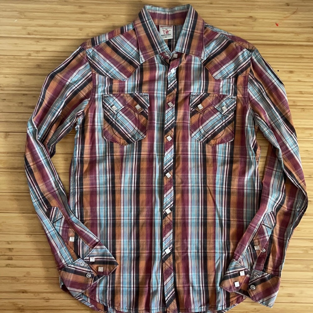 True Religion Western style button down